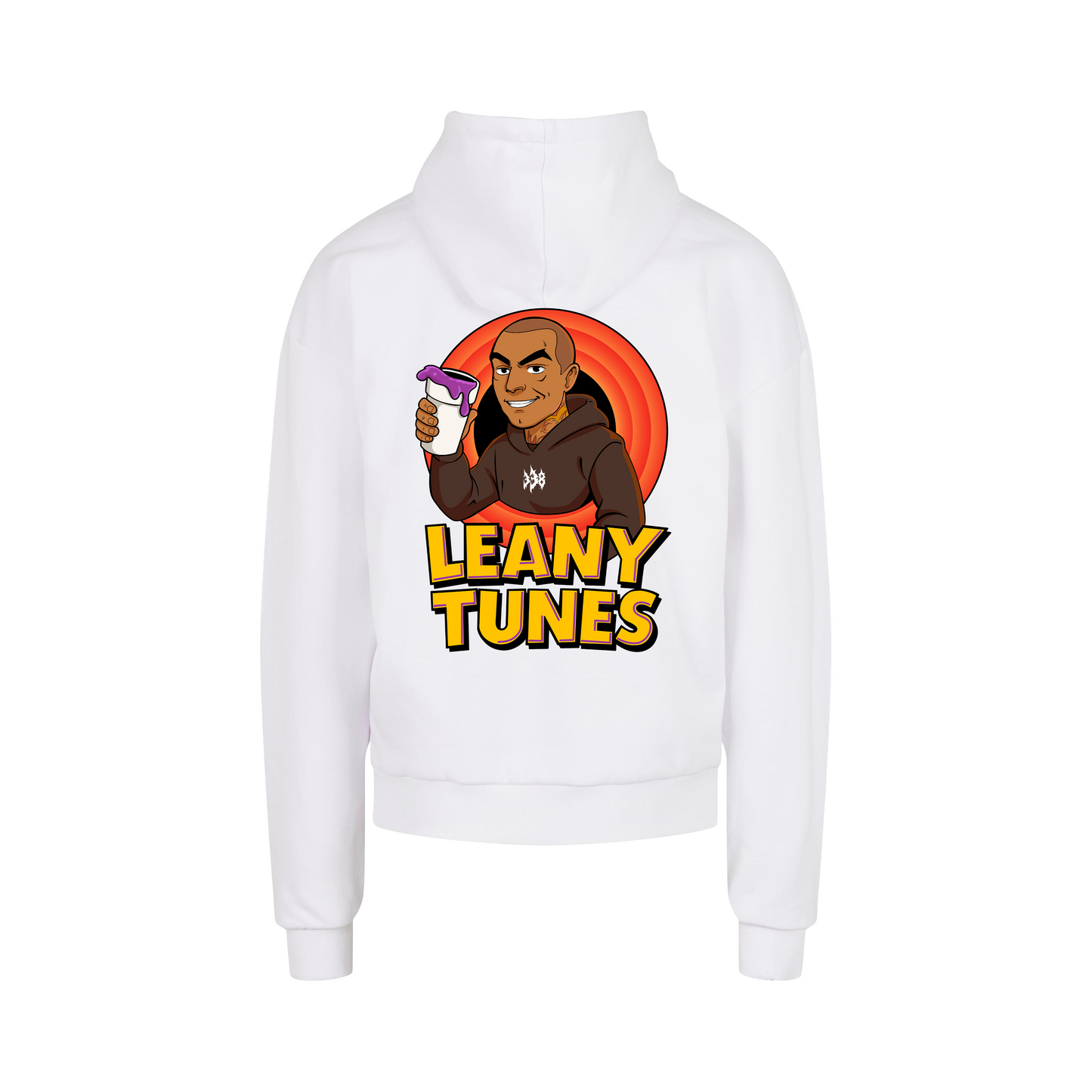 LEANY TUNES - WHITE - HOODIE