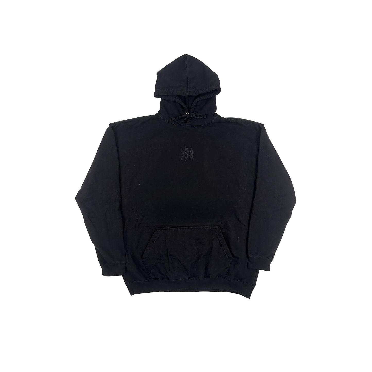 338 - BLACK ON BLACK - HOODIE